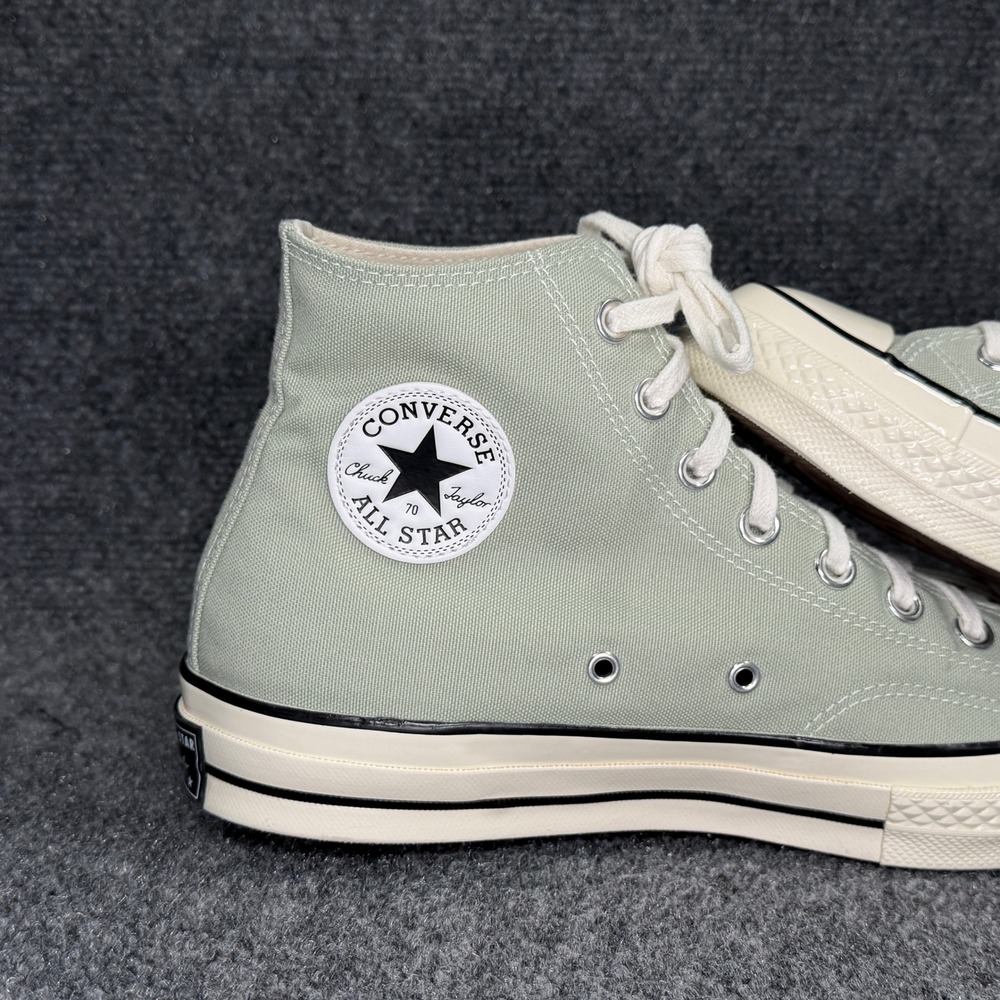 Converse Chuck 70 High Sneakers Men's 9.5 Summit Sage Green Athletic Retro Shoes - Picture 9 of 14